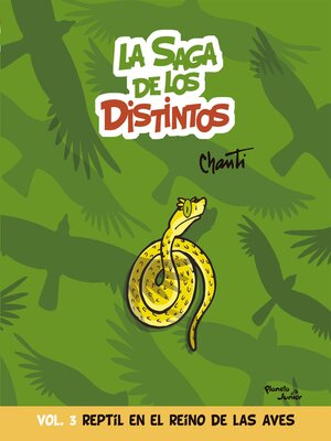 cover image of La saga de los distintos 3. Reptil en el reino de las aves